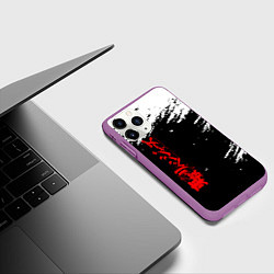 Чехол iPhone 11 Pro матовый TOKYO REVENGERS, цвет: 3D-фиолетовый — фото 2