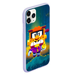 Чехол iPhone 11 Pro матовый Грифф Griff Brawl Stars, цвет: 3D-светло-сиреневый — фото 2