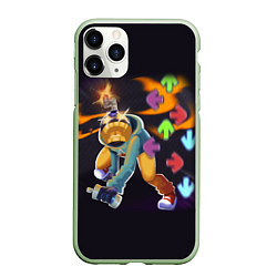 Чехол iPhone 11 Pro матовый Friday Night Funkin Whitty, цвет: 3D-салатовый