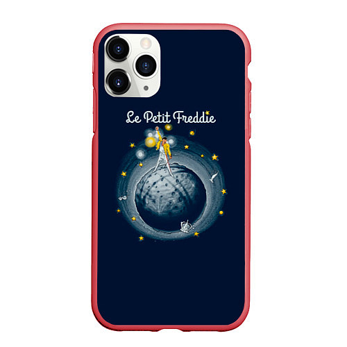 Чехол iPhone 11 Pro матовый Le Petit Freddie / 3D-Красный – фото 1