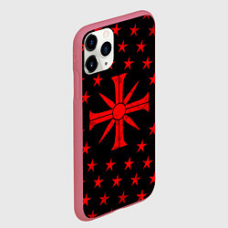 Чехол iPhone 11 Pro матовый FAR CRY 5 SINNER СЕКТА, цвет: 3D-малиновый — фото 2