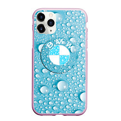 Чехол iPhone 11 Pro матовый BMW STORM, цвет: 3D-розовый