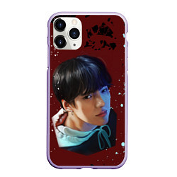 Чехол iPhone 11 Pro матовый MX MONSTA X Z, цвет: 3D-светло-сиреневый