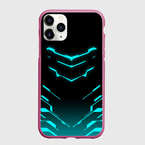 Чехол iPhone 11 Pro матовый DEAD SPACE АЙЗЕК КЛАРК / 3D-Малиновый – фото 1
