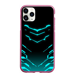 Чехол iPhone 11 Pro матовый DEAD SPACE АЙЗЕК КЛАРК, цвет: 3D-малиновый