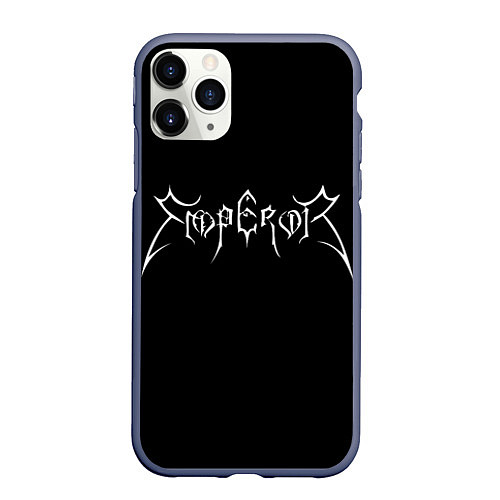 Чехол iPhone 11 Pro матовый Emperor / 3D-Серый – фото 1