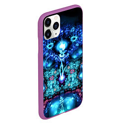 Чехол iPhone 11 Pro матовый Источник жизни, цвет: 3D-фиолетовый — фото 2