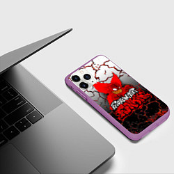 Чехол iPhone 11 Pro матовый Friday Night Funkin Tricky One, цвет: 3D-фиолетовый — фото 2