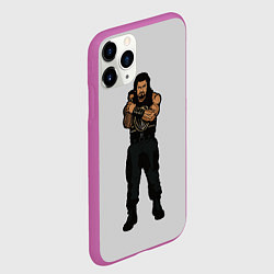 Чехол iPhone 11 Pro матовый RISE OF THE ROMAN EMPIRE, цвет: 3D-фиолетовый — фото 2