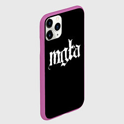 Чехол iPhone 11 Pro матовый Mgla, цвет: 3D-фиолетовый — фото 2