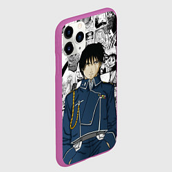 Чехол iPhone 11 Pro матовый Полковник Мустанг, цвет: 3D-фиолетовый — фото 2