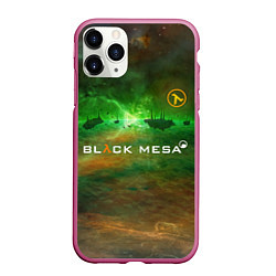 Чехол iPhone 11 Pro матовый BLACK MESA HALF-LIFE Z, цвет: 3D-малиновый
