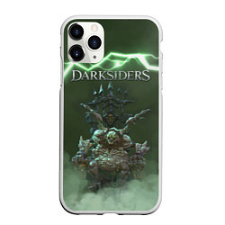 Чехол iPhone 11 Pro матовый Darksiders Гнев Войны Z, цвет: 3D-белый