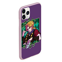 Чехол iPhone 11 Pro матовый Dio Brando JoJo, цвет: 3D-розовый — фото 2