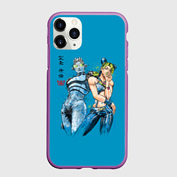 Чехол iPhone 11 Pro матовый Джолин Куджо, цвет: 3D-фиолетовый
