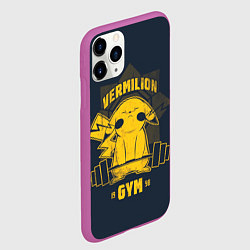 Чехол iPhone 11 Pro матовый Vermilion gym, цвет: 3D-фиолетовый — фото 2