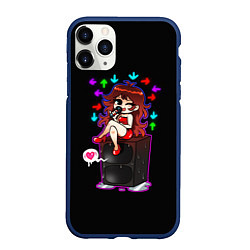 Чехол iPhone 11 Pro матовый Гёрлфренд Girlfriend