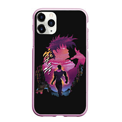 Чехол iPhone 11 Pro матовый Joseph Joestar, цвет: 3D-розовый