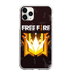 Чехол iPhone 11 Pro матовый Free Fire Фри фаер