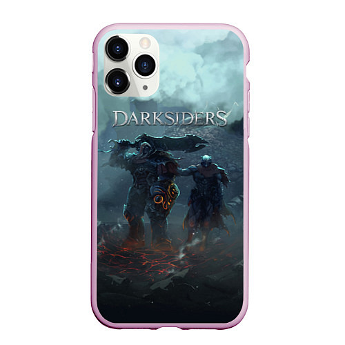 Чехол iPhone 11 Pro матовый Darksiders Гнев Войны Z / 3D-Розовый – фото 1