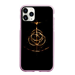 Чехол iPhone 11 Pro матовый Elden Ring, цвет: 3D-розовый
