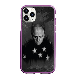 Чехол iPhone 11 Pro матовый Keith Charles Flint Кит Флинт Z, цвет: 3D-фиолетовый