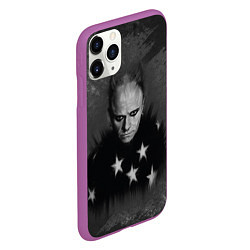 Чехол iPhone 11 Pro матовый Keith Charles Flint Кит Флинт Z, цвет: 3D-фиолетовый — фото 2