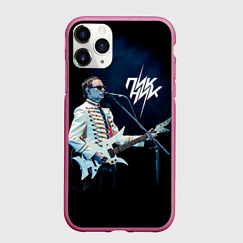 Чехол iPhone 11 Pro матовый Пикник Эдмунд Шклярский / 3D-Малиновый – фото 1