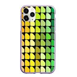 Чехол iPhone 11 Pro матовый Палитра, цвет: 3D-светло-сиреневый