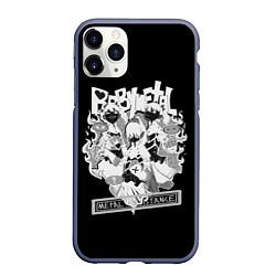 Чехол iPhone 11 Pro матовый Baby Metal Negative