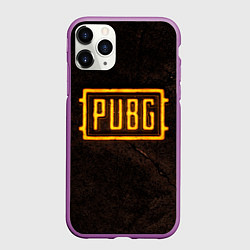 Чехол iPhone 11 Pro матовый PUBG ПАБГ NEON