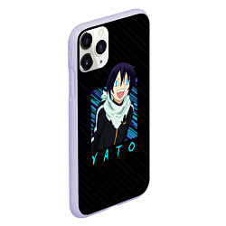 Чехол iPhone 11 Pro матовый Ято Бездомный бог, цвет: 3D-светло-сиреневый — фото 2