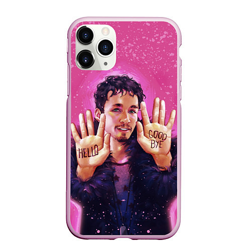 Чехол iPhone 11 Pro матовый Номер 4 Академия Амбрелла Z / 3D-Розовый – фото 1