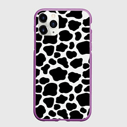 Чехол iPhone 11 Pro матовый Пятна Далматинца