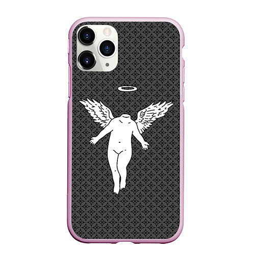 Чехол iPhone 11 Pro матовый ВАЛЬХАЛЛА VALHALLA / 3D-Розовый – фото 1