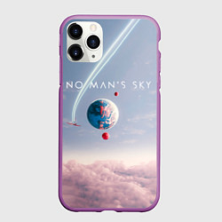Чехол iPhone 11 Pro матовый No mans sky