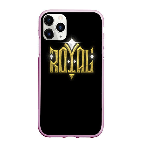 Чехол iPhone 11 Pro матовый Royal / 3D-Розовый – фото 1