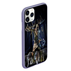 Чехол iPhone 11 Pro матовый Leszy, цвет: 3D-серый — фото 2