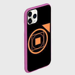 Чехол iPhone 11 Pro матовый Тремер, цвет: 3D-фиолетовый — фото 2