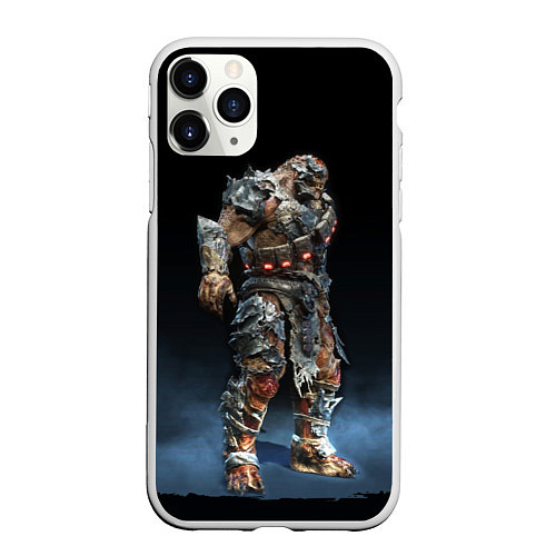 Чехол iPhone 11 Pro матовый NPC GEARS OF WAR Z / 3D-Белый – фото 1