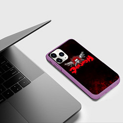 Чехол iPhone 11 Pro матовый Элизиум 1995, цвет: 3D-фиолетовый — фото 2