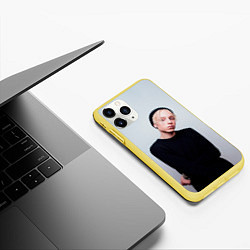 Чехол iPhone 11 Pro матовый Молодой Ти, цвет: 3D-желтый — фото 2