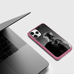 Чехол iPhone 11 Pro матовый T-Fest на концерте, цвет: 3D-малиновый — фото 2