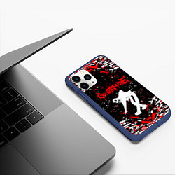 Чехол iPhone 11 Pro матовый GHOSTEMANE, цвет: 3D-тёмно-синий — фото 2