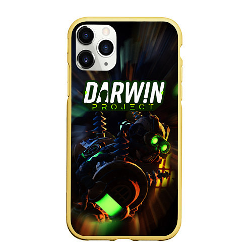 Чехол iPhone 11 Pro матовый Darwin Project Королевская битва Z / 3D-Желтый – фото 1