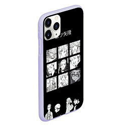 Чехол iPhone 11 Pro матовый Мицуя Такаши Токийские reveng, цвет: 3D-светло-сиреневый — фото 2