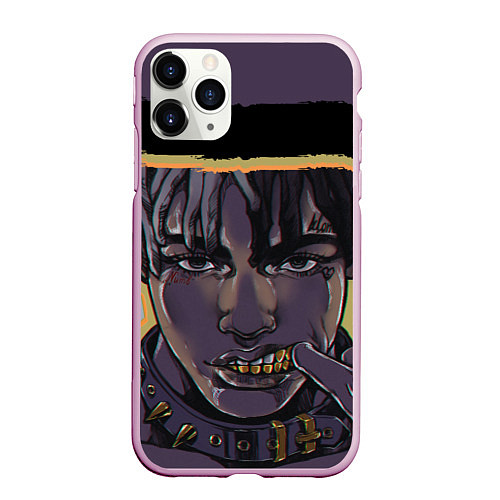 Чехол iPhone 11 Pro матовый NUMB XXXTENTACION Z / 3D-Розовый – фото 1