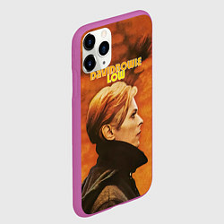 Чехол iPhone 11 Pro матовый Low - David Bowie, цвет: 3D-фиолетовый — фото 2