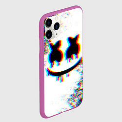 Чехол iPhone 11 Pro матовый MARSHMELLOW GLITCH, цвет: 3D-фиолетовый — фото 2