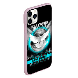 Чехол iPhone 11 Pro матовый New Empire, Vol 1 - Hollywood Undead, цвет: 3D-розовый — фото 2